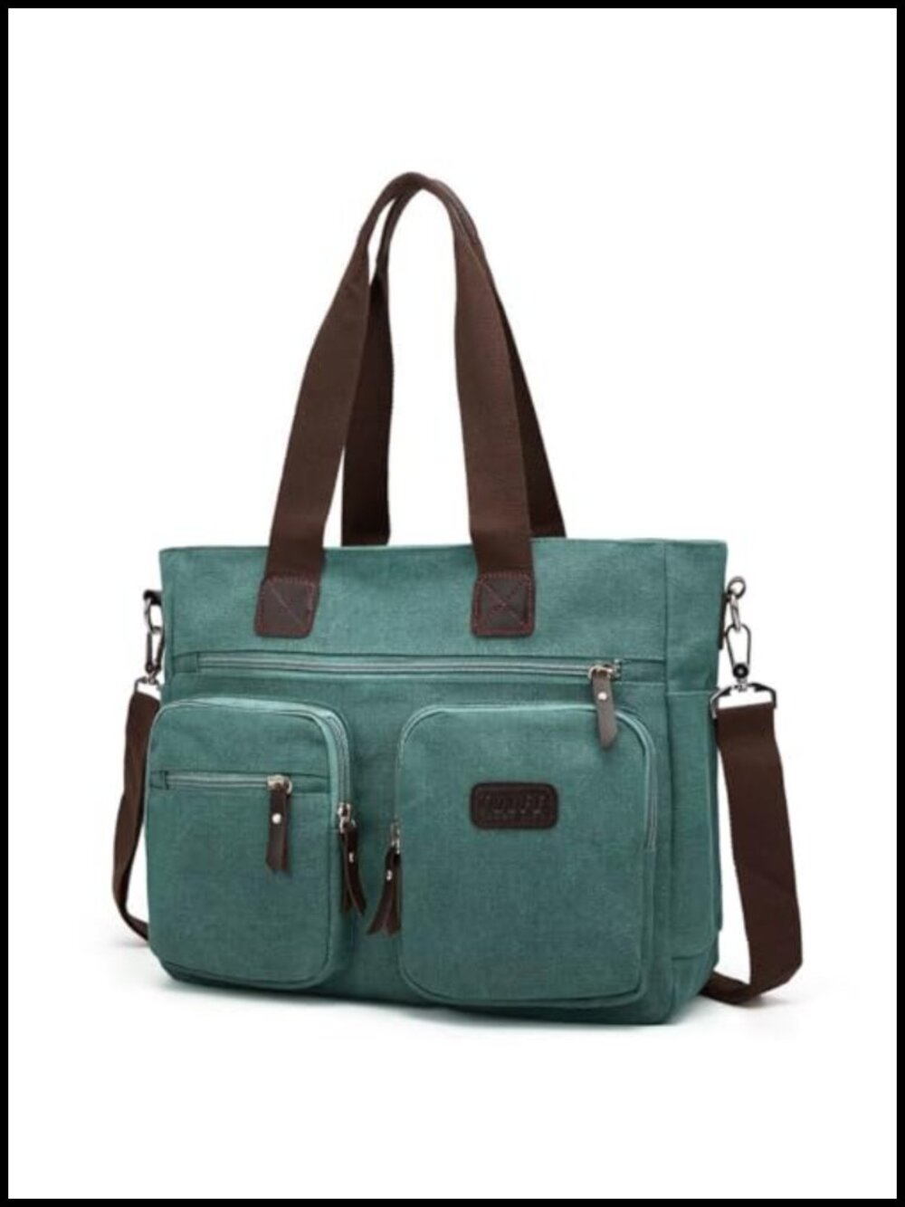 Women Nylon Satchel Handbag Shoulder Tote Crossbody Purse Work Travel Bag - Picture 1 of 6